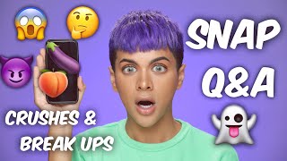 Snapchat Q&A - Crushes, Break Ups & Regrets Gabriel Zamora