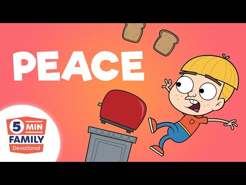 PEACE for Kids! (Fruit of the Spirit) - 5 Minute Family Devotional | Kids Bible Story