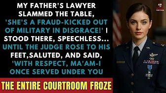 My own family Branded Me a Fraud — Until the Judge Stood and Saluted Me..