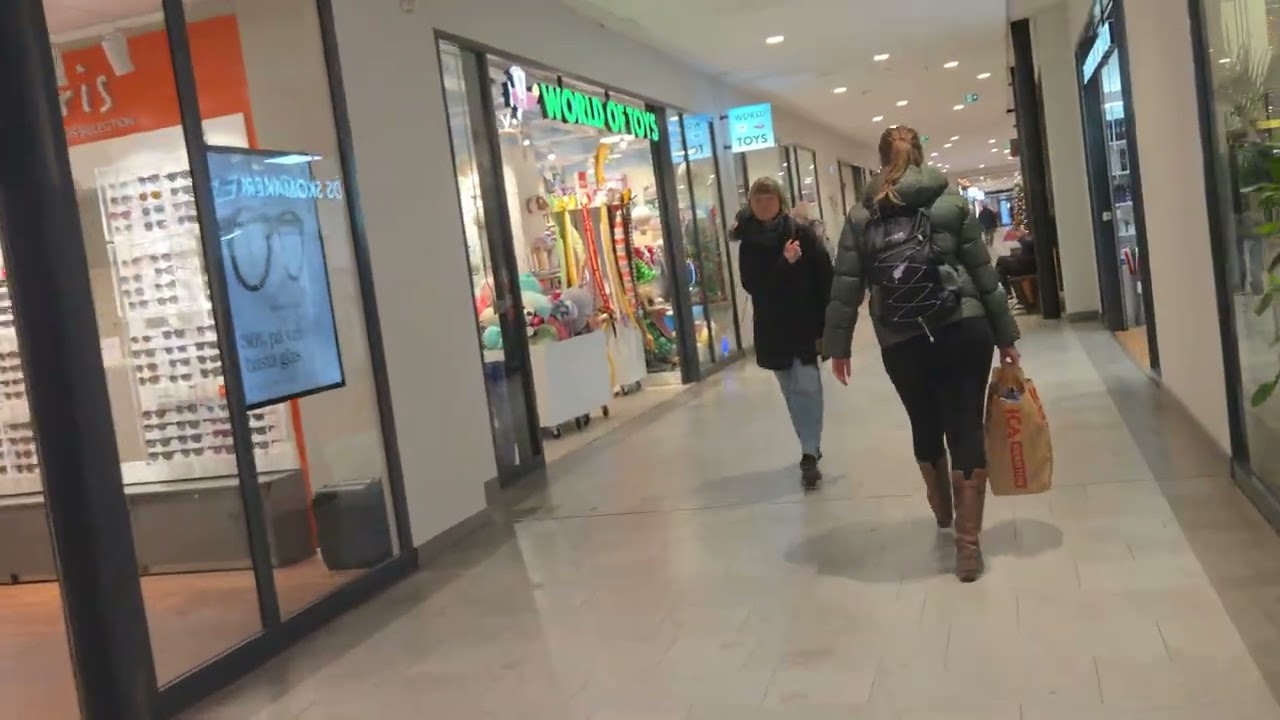 Mörby Centrum Mall || Stockholm tour 4k