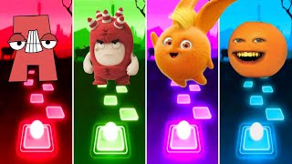 Alphabet Lore 🆚 Oddbods 🆚 Sunny Bunnies 🆚 Annoying Orange. 🎶 Who Is Best? 🎵 Tell We? 😍