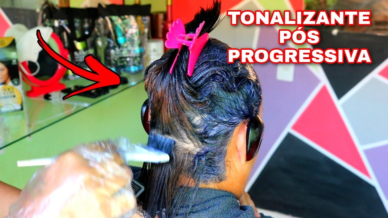 TONALIZANTE PÓS PROGRESSIVA - COMO TONALIZAR O CABELO DEPOIS QUE FIZER ...