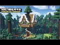  minecraft tutorial   how to build a huge spruce treehouse      