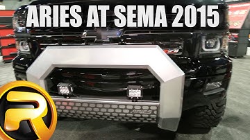 Aries Octagon Bull Bar, Running Boards,  and Headache Rack Light Bar