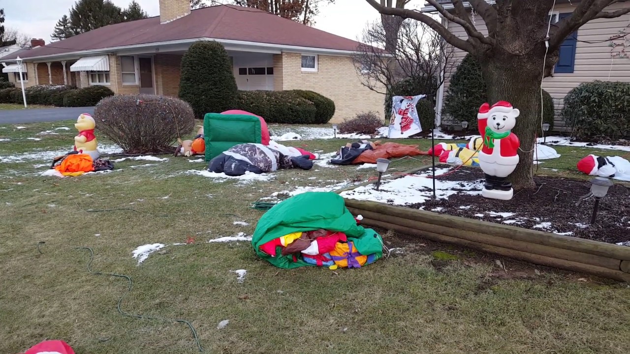 Christmas Blow Up. Can You Guess What It Is 11 YouTube