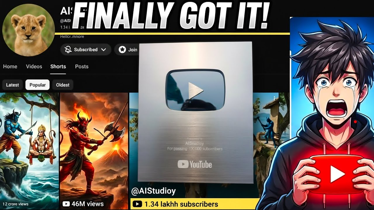 How to make Viral Ai God Shorts !