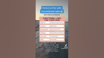 FUNCTIONAL Lab Tests For Your SKIN #shorts