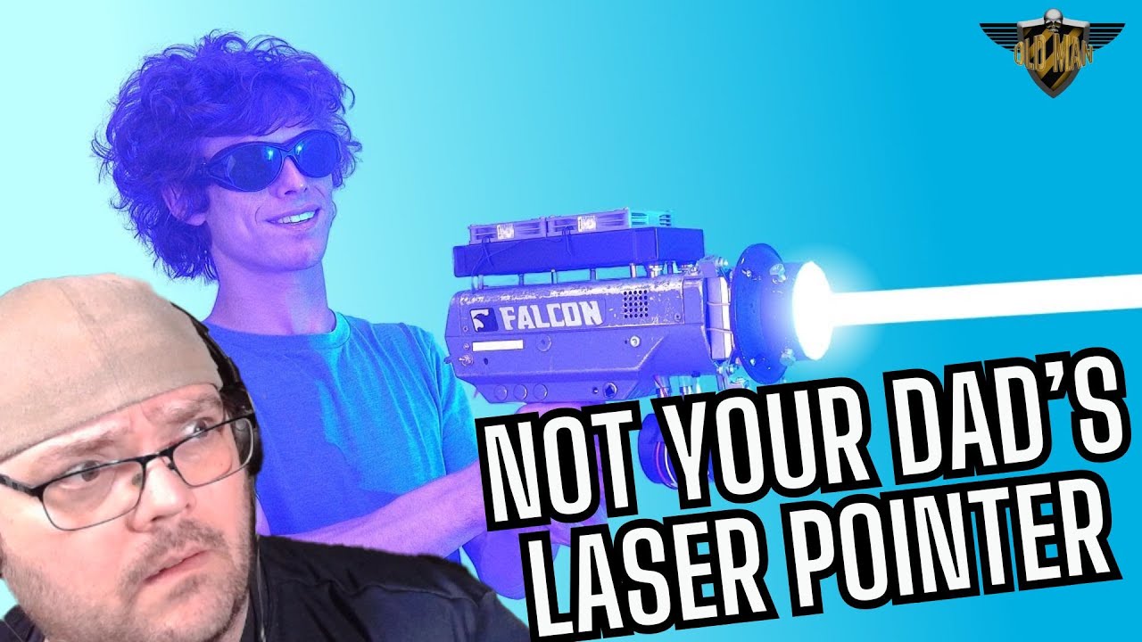 SCIENCE MR. WHITE - 2025 World's Strongest Handheld Laser from Styropyro - Reaction