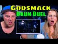 Reaction To Godsmack Drum Duel HD | THE WOLF HUNTERZ REACTIONS