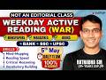 Daily WAR @ 11 AM | 5-May | Reading Comprehension Made Easy with Active Reading | Ratnabha Sir
