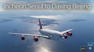 Virgin Atlantic Full Flight from Seoul (RKSI) to Beijing ZBAD with cold & dark startup in A380