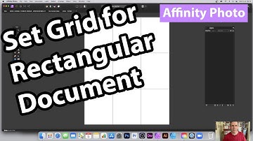 Create grid for rectangular image in Affinity Photo tutorial