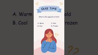 Easy English Grammar Quiz | Easy Quiz | Improve your English Grammar | Opposite Quiz Exercise