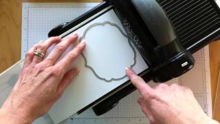 How to Emboss Using the Framelits and Big Shot Die Cutting Machine