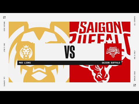 MAD LIONS VS SAIGON BUFFALO - PLAY-IN 5 - MAPA 4 - WORLDS - 2022 - LEAGUE OF LEGENDS