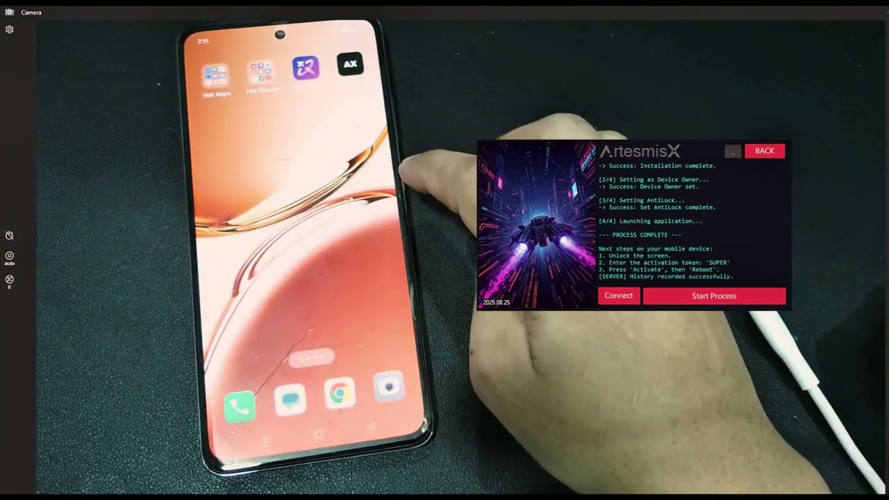 How to use ArtemisX🚀 for all MTK OPPO REALME devices MDM SIMLOCK remove Bank App Working 👌