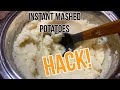 Pure de pommes de terre instantane hack