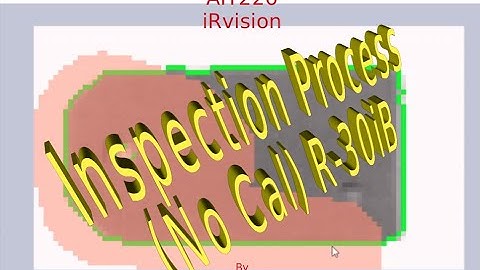 iRvision R-30iB Inspection Process (no cal)