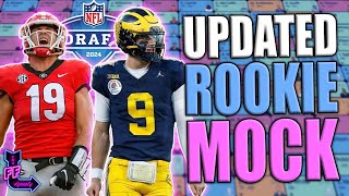 UPDATED DYNASTY ROOKIE MOCK DRAFT (4 ROUND) The 2024 NFL DRAFT CHANGED EVERYTHING! Fantasy Football