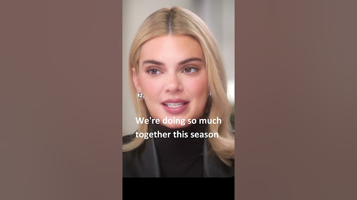 Kendall Jenner's comments on Khloé Kardashian's age😏 #kendalljenner  #khloekardashian