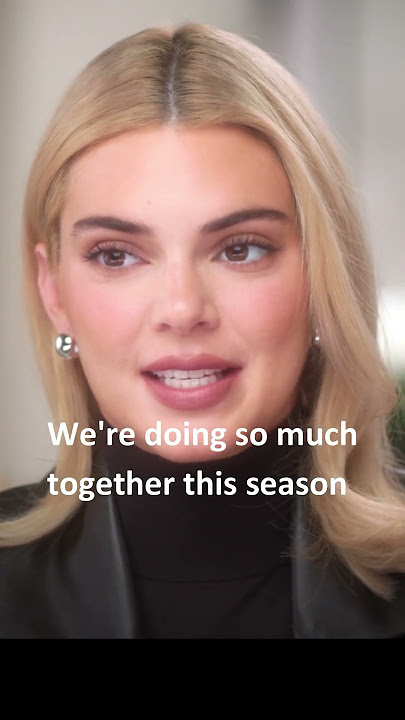 Kendall Jenner's comments on Khloé Kardashian's age😏 #kendalljenner  #khloekardashian