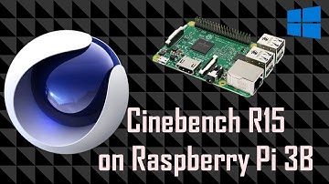 Cinebench R15 on Raspberry Pi 3B with Windows 10