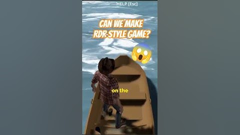 Can We Make A Game Similar To RDR ? (Added a Boat) | Game Devlog Part 13 #rdr2 #unity3d