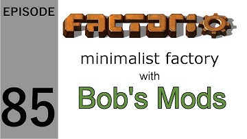 Factorio - Minimalist Factory with Bob