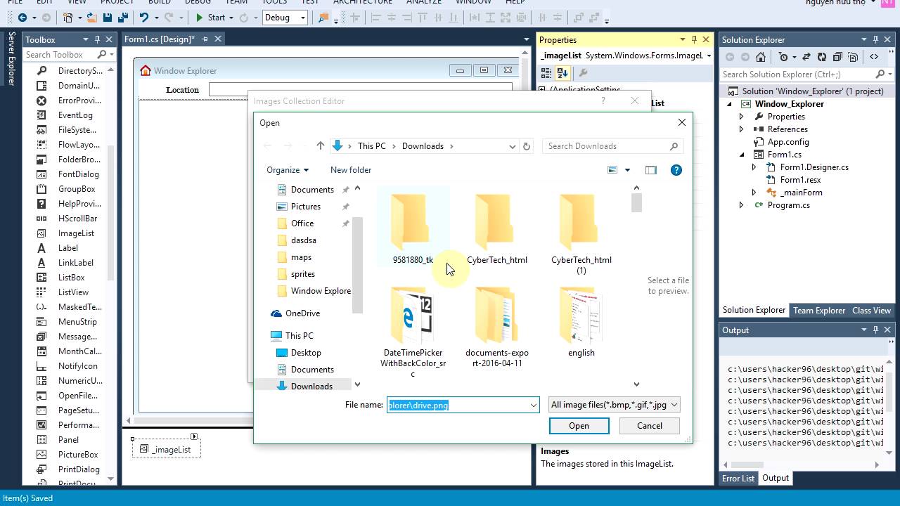 Window Explorer part 1 YouTube