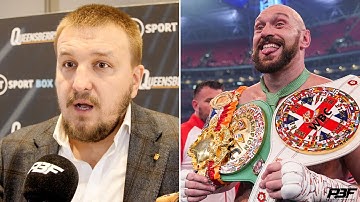 "THIS SMALL MIDDLEWEIGHT WILL KICK YOUR A**" - USYK PROMOTER ALEX KRASSYUK RIPS INTO TYSON FURY