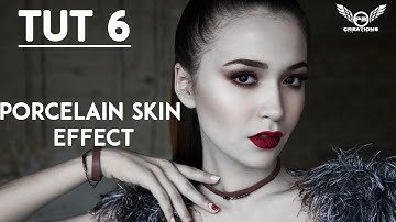 Porcelain Skin Effect | Adobe Photoshop Manipulation | How To Create The Porcelain Skin Effect