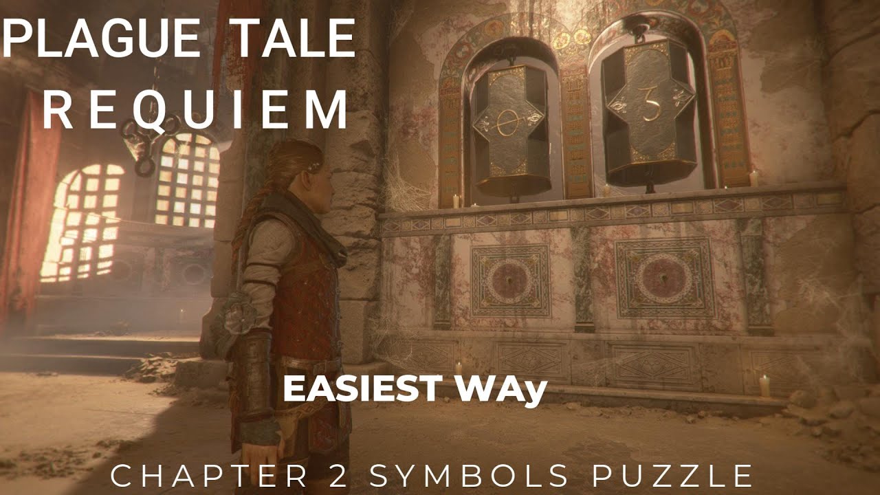 A PLAGUE TALE REQUIEM  Chapter 2 Symbol Puzzle solve easiest way