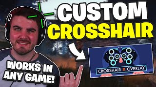 How To Get a CROSSHAIR in RUST! (Crosshair X Application Review)