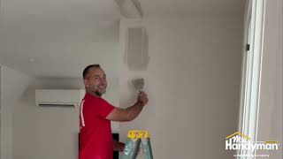 Light Fixture &amp; Drywall Refresh Makes A Huge Difference | Mr. Handyman