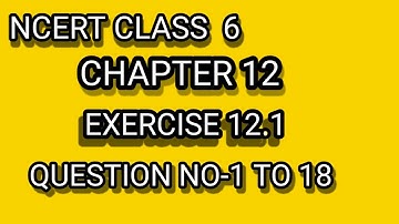 class 6 maths  chapter 12 ratio and proportion exercise 12.1