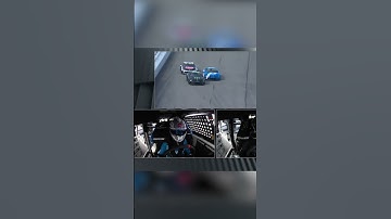 DENNY HAMLIN TAKES OUT TEAMMATE TY GIBBS