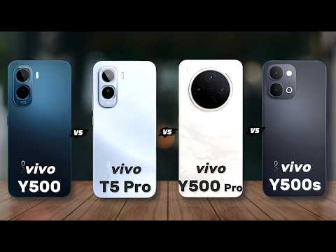 Vivo Y500 5G vs Vivo T5 Pro 5G vs vivo Y500 Pro 5G vs vivo Y500s 5G 🔥