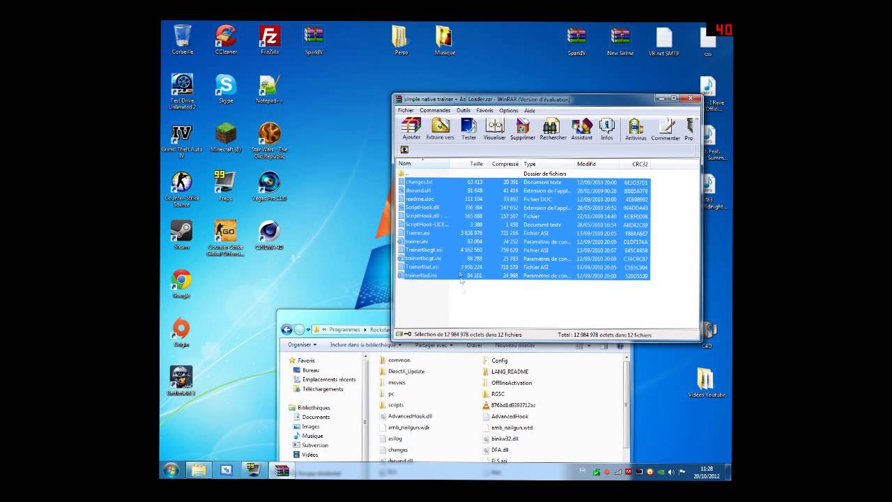 Tuto GTAIV Simple native trainer - YouTube