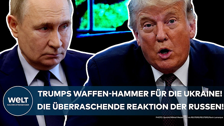 UKRAINE-KRIEG: US-Insider verrät! "Trump ist sauer auf Putin! Ich glaube, es kommt eine große Wende"