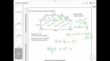 @Katiedoesmaths Edexcel IGCSE 3 June 2024 higher Q9,10,11