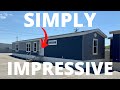 New single wide mobile home that took me by surprise!! See why once inside! Mobile Home Masters Tour