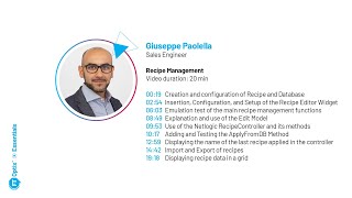 FT Optix Essentials - Recipe Management
