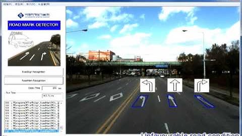 Road Mark Recognition