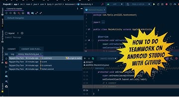 Cách Làm Việc Nhóm Trên Android Studio Với Github