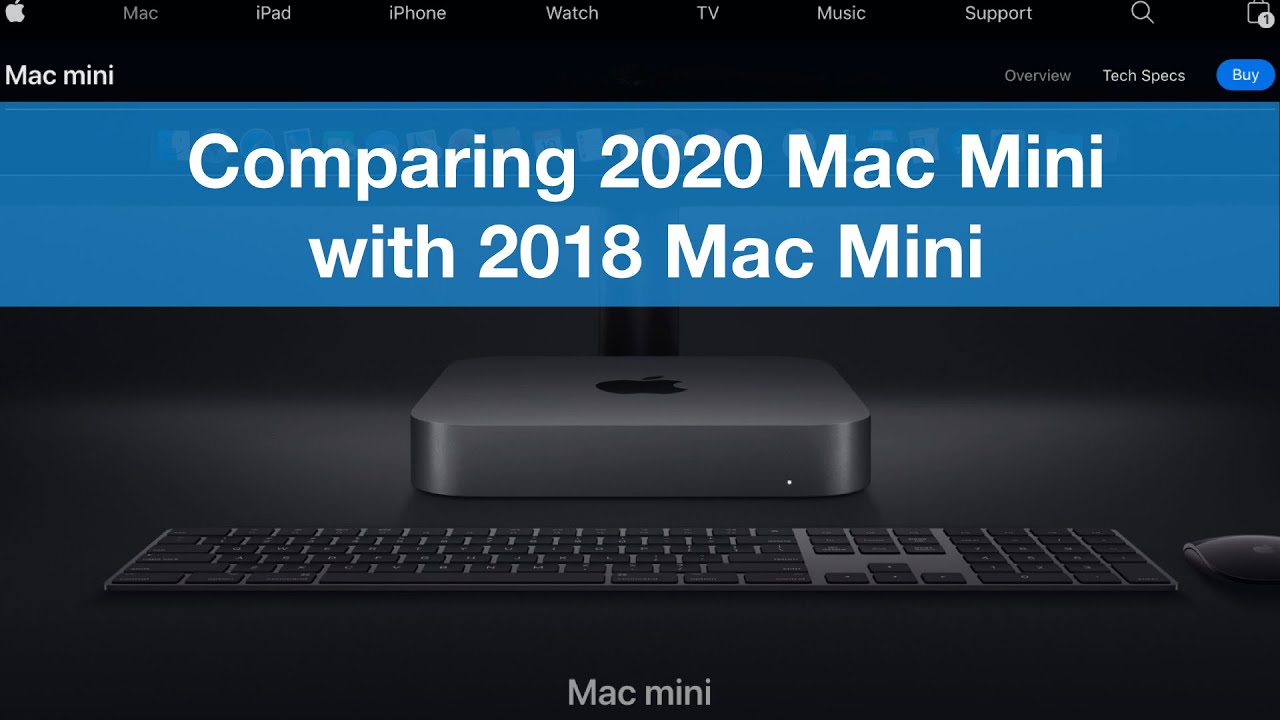 ミニPC Mac mini 2018(Early 2020) Apple Mac Mini (2018-2020) | Up to: 3.2GHz i7 6-Core 64GB