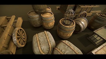 Medieval props by Blacksmith - Unreal Engine & Unity