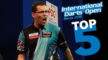 TOP 5 CHECKOUTS | 2015 International Darts Open, Riesa