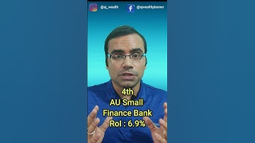 Top 9 Interest giving RD in India | आरडी डिपॉजिट पर उच्चतम ब्याज देने वाले 9 बैंक #shorts #sjwealth