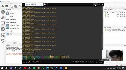 Demontrasi cara menghubungkan 2 IP Address yang berbeda dengan 1 mikrotik menggunakan GNS3