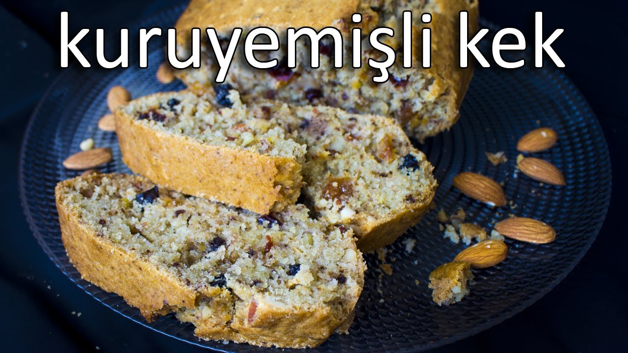 Kuru Yemişli Kek Nasıl Yapılır? Sütsüz Yumurtasız Vegan YouTube